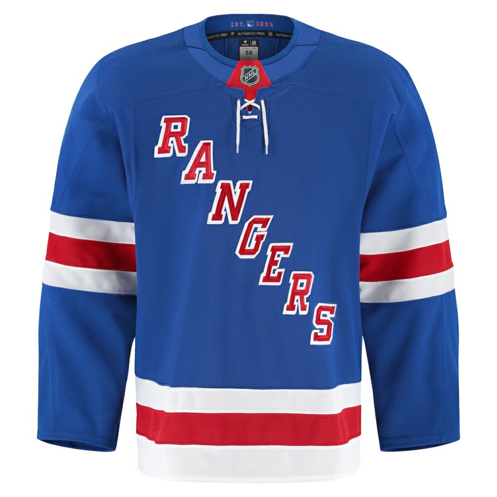 New York Rangers Fanatics Home Authentic Pro Jersey - Royal - NHL