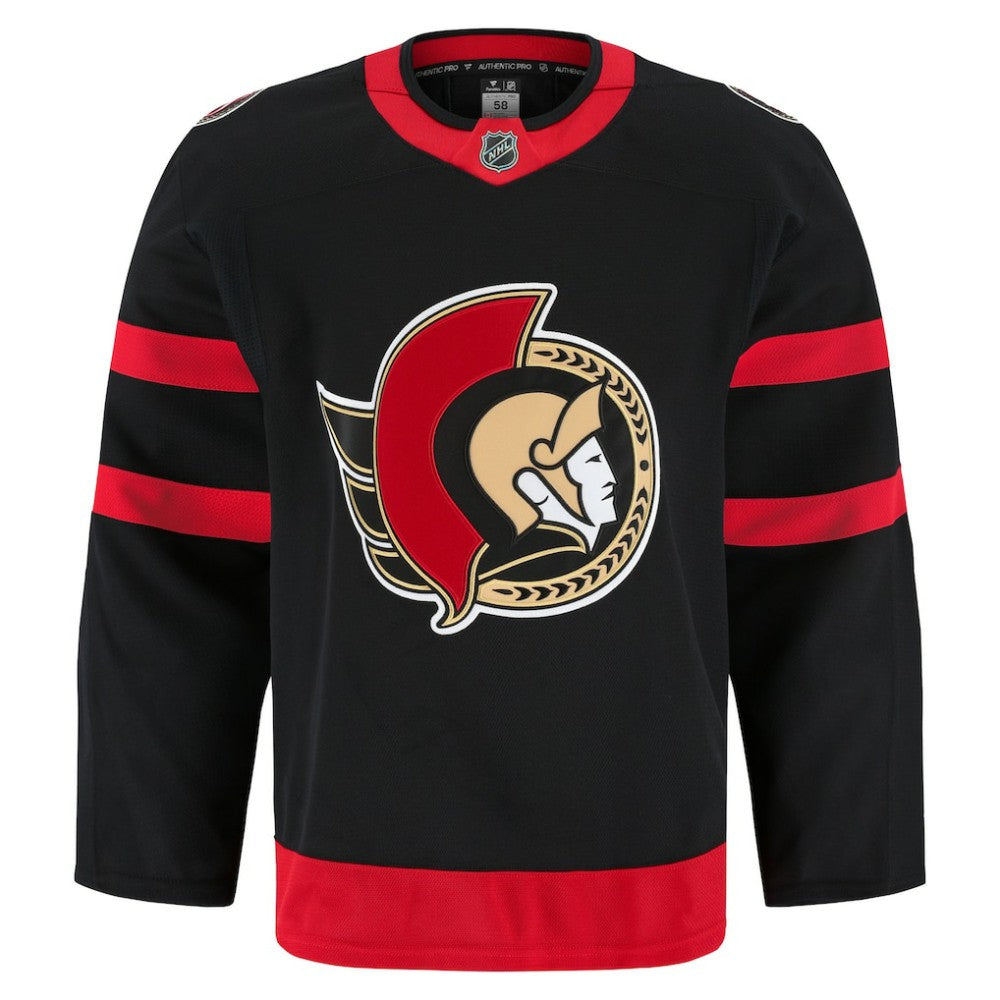 Ottawa Senators Fanatics Home Authentic Pro Jersey - Black - NHL