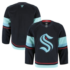 Seattle Kraken Fanatics Home Authentic Pro Jersey - Deep Sea Blue - NHL