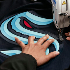 Seattle Kraken Fanatics Home Authentic Pro Jersey - Deep Sea Blue - NHL