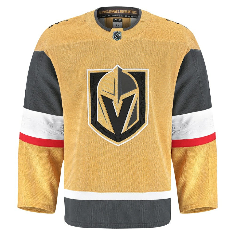 Vegas Golden Knights Fanatics Home Authentic Pro Jersey - Gold - NHL