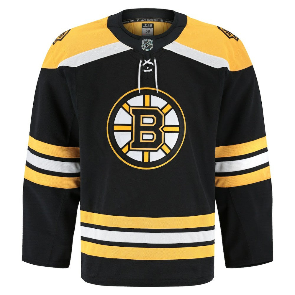 Boston Bruins Fanatics Home Authentic Pro Jersey - Black - NHL