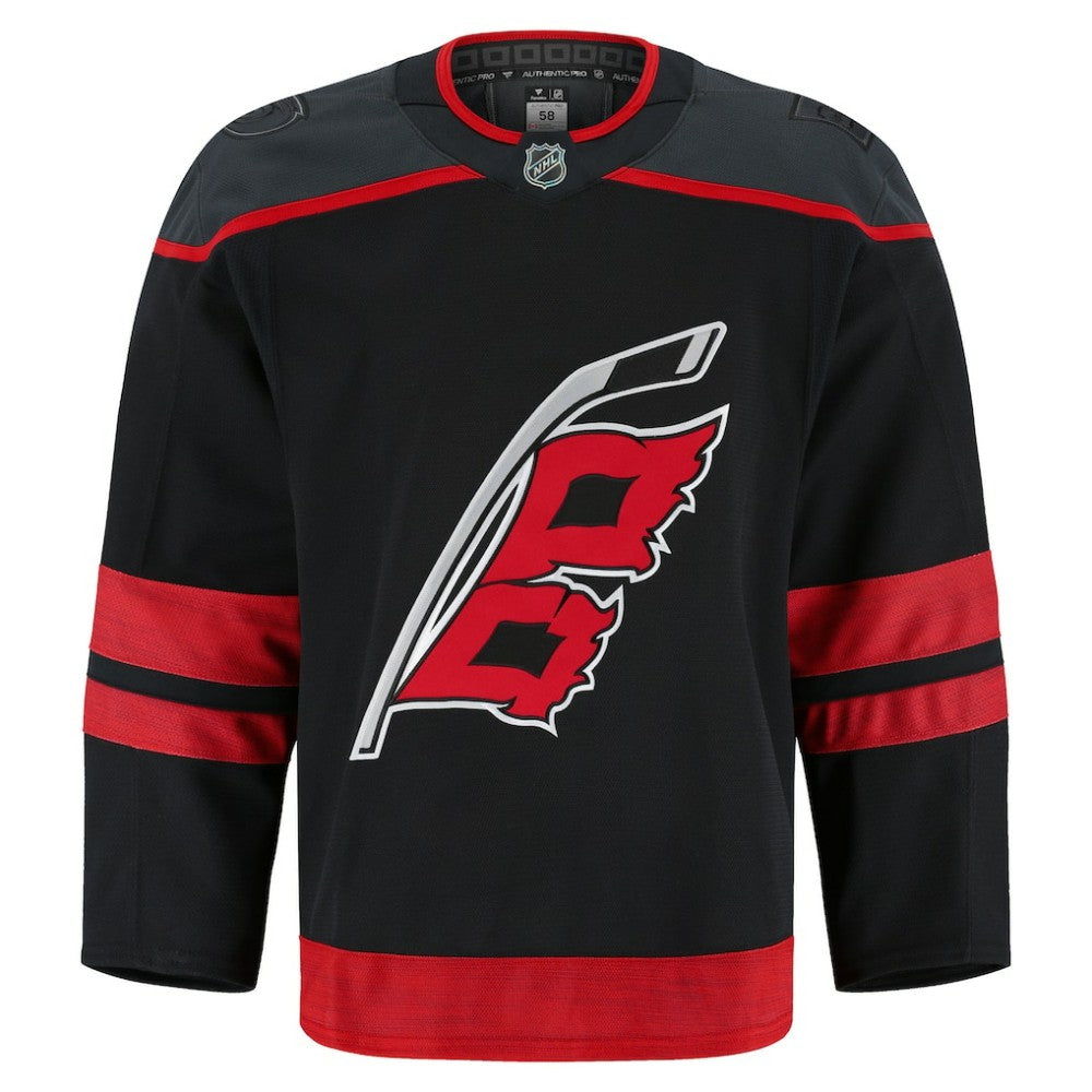 Carolina Hurricanes Fanatics Home Authentic Pro Jersey - Black - NHL