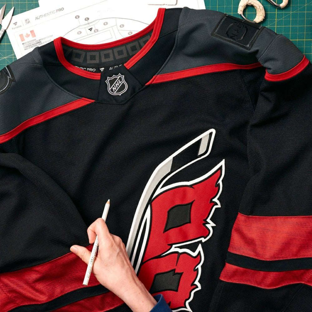 Carolina Hurricanes Fanatics Home Authentic Pro Jersey - Black - NHL