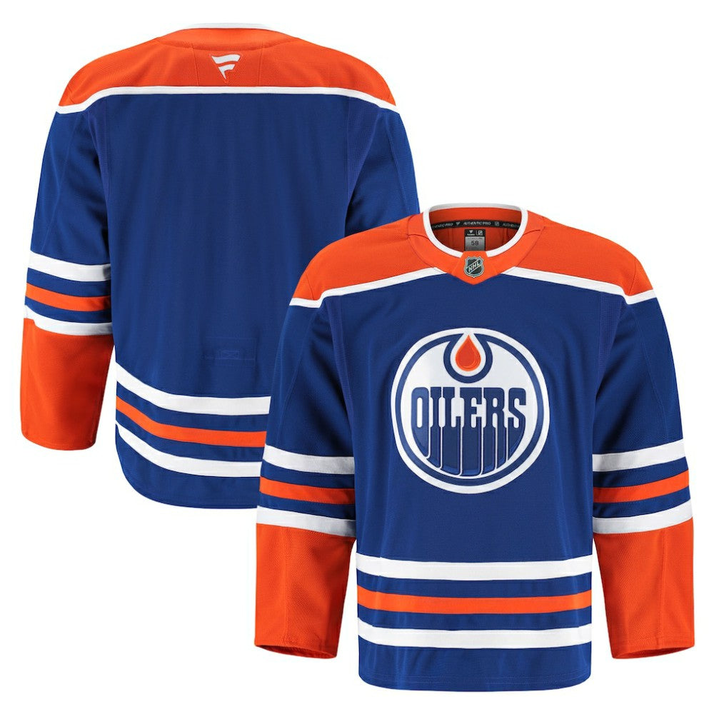 Edmonton Oilers Fanatics Home Authentic Pro Jersey - Royal - NHL