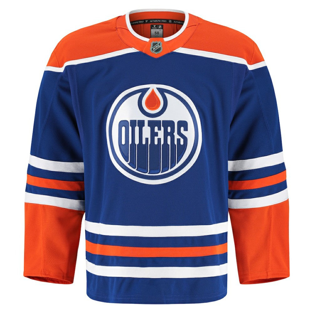 Edmonton Oilers Fanatics Home Authentic Pro Jersey - Royal - NHL