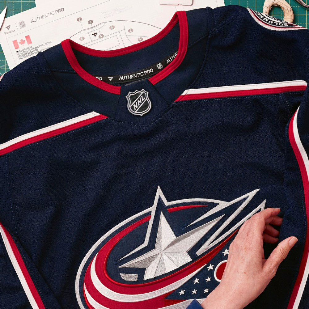 Columbus Blue Jackets Fanatics Home Authentic Pro Jersey - Navy - NHL