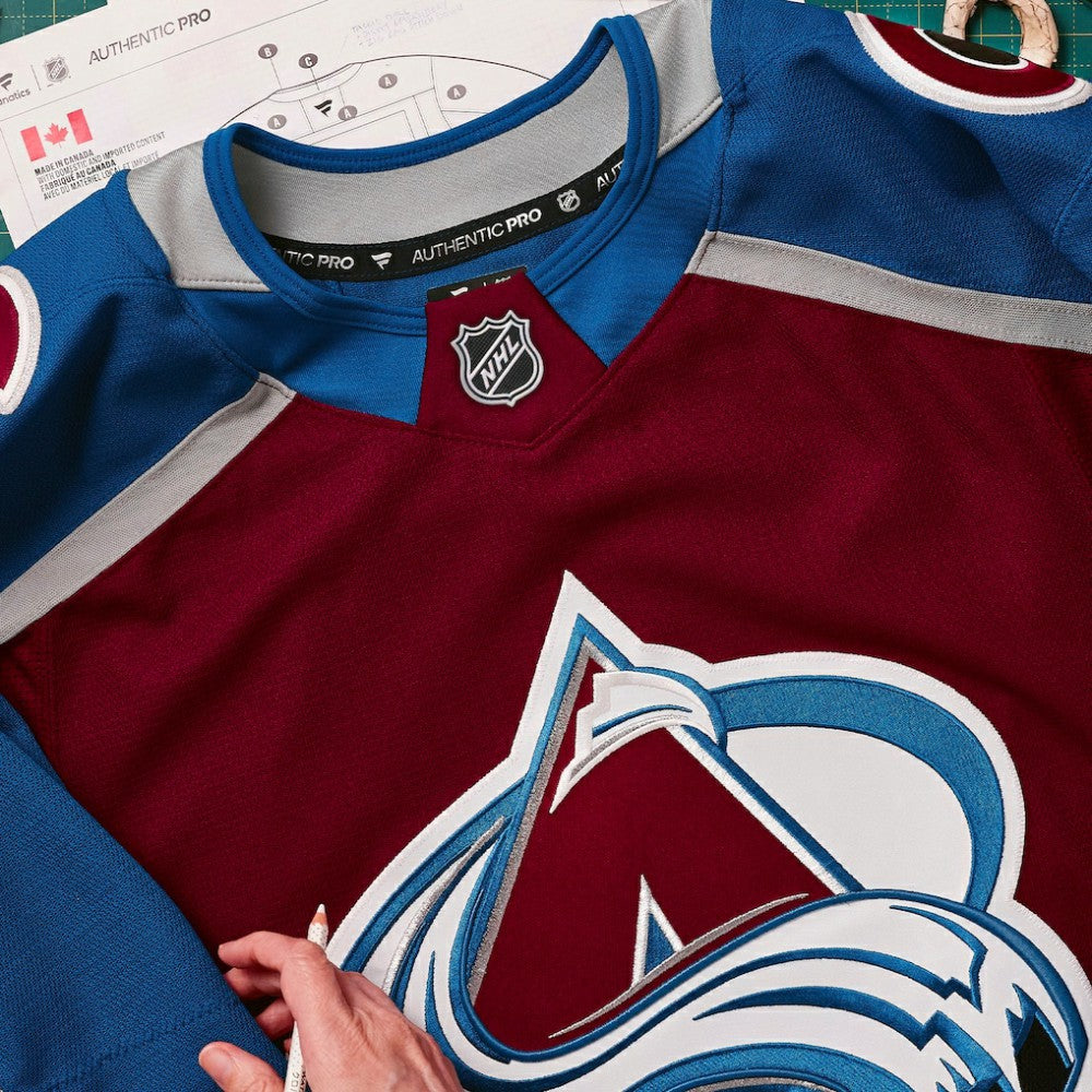 Colorado Avalanche Fanatics Home Authentic Pro Jersey - Burgundy - NHL