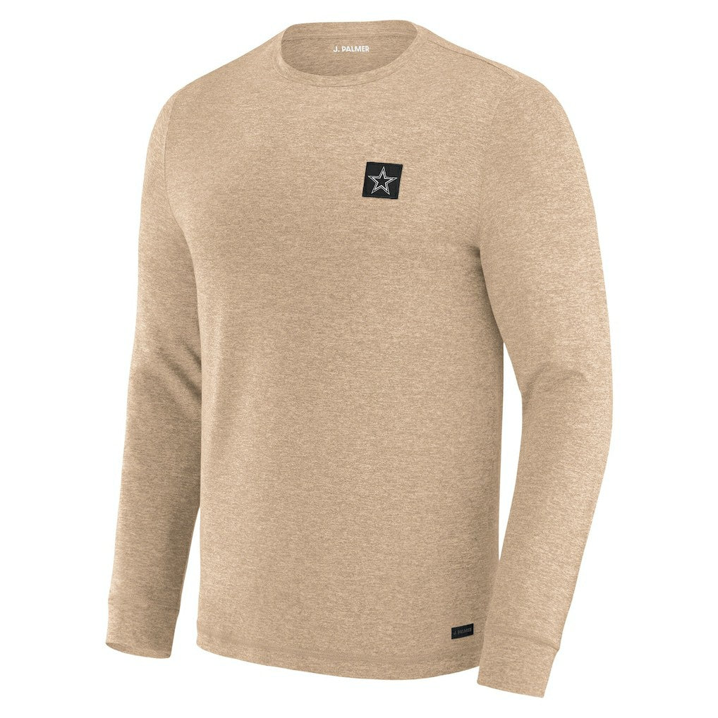 Dallas Cowboys J. Palmer Four Down Long Sleeve T-Shirt Tan | NFL