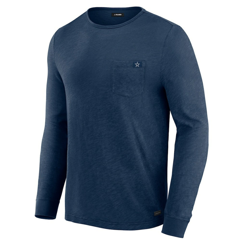 Dallas Cowboys J. Palmer In-The-Pocket Long Sleeve T-Shirt Navy | NFL