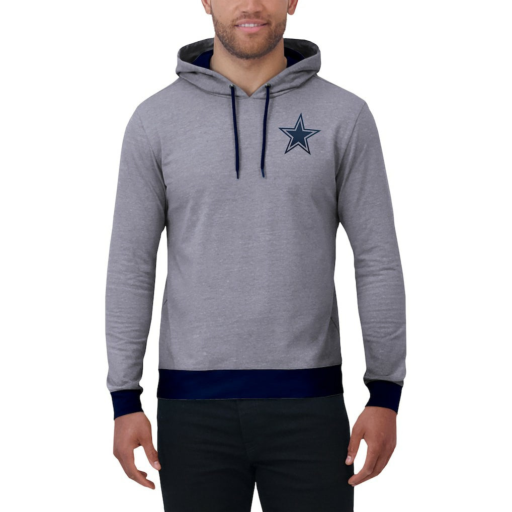 Dallas Cowboys Darius Rucker Collection Tonal Knit Pullover Hoodie Navy | Fanatics