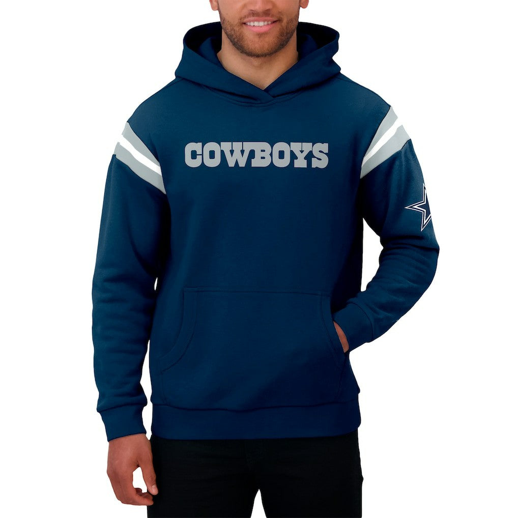 Dallas Cowboys Darius Rucker Collection Football Washed Pullover Hoodie Navy | Fanatics