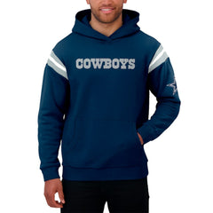 Dallas Cowboys Darius Rucker Collection Football Washed Pullover Hoodie Navy | Fanatics