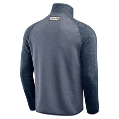 Dallas Cowboys Darius Rucker Collection Tonal Quarter-Zip Jacket Navy | Fanatics
