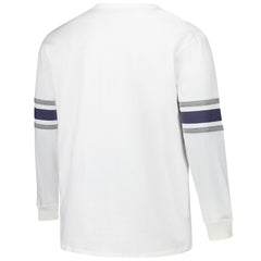 Dallas Cowboys '47 Big & Tall Premier Brex Long Sleeve T-Shirt White | 47 brand