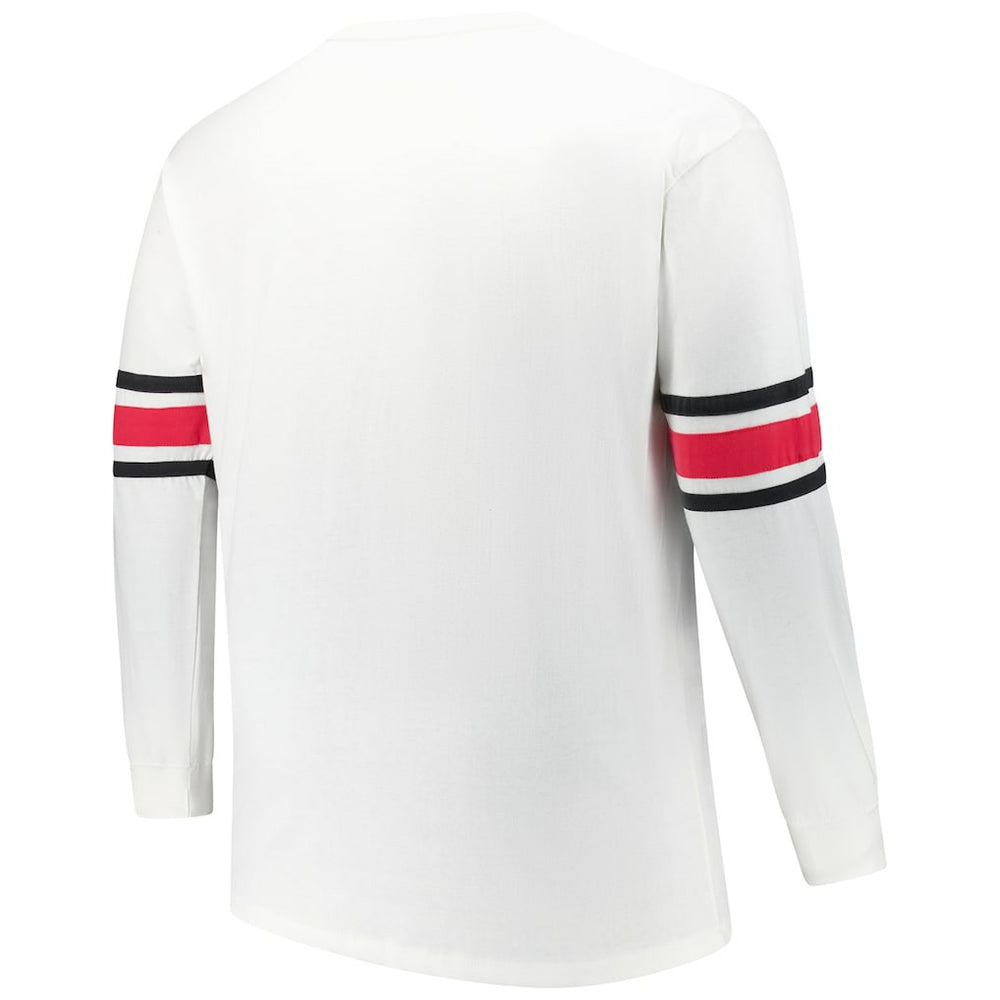 San Francisco 49ers '47 Big & Tall Premier Brex Long Sleeve T-Shirt White | 47 brand