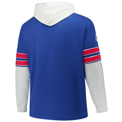 Buffalo Bills '47 Big & Tall Lacer Pullover Hoodie Royal | 47 brand