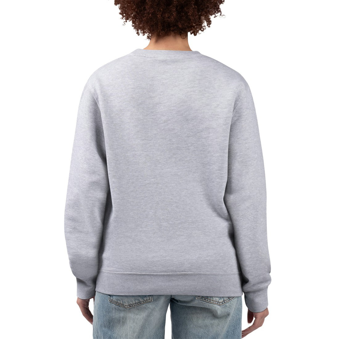 Detroit Lions G-III 4Her by Carl Banks Women's Flower Logo Graphic Fleece Pullover Sweatshirt Heather Gray | NFL