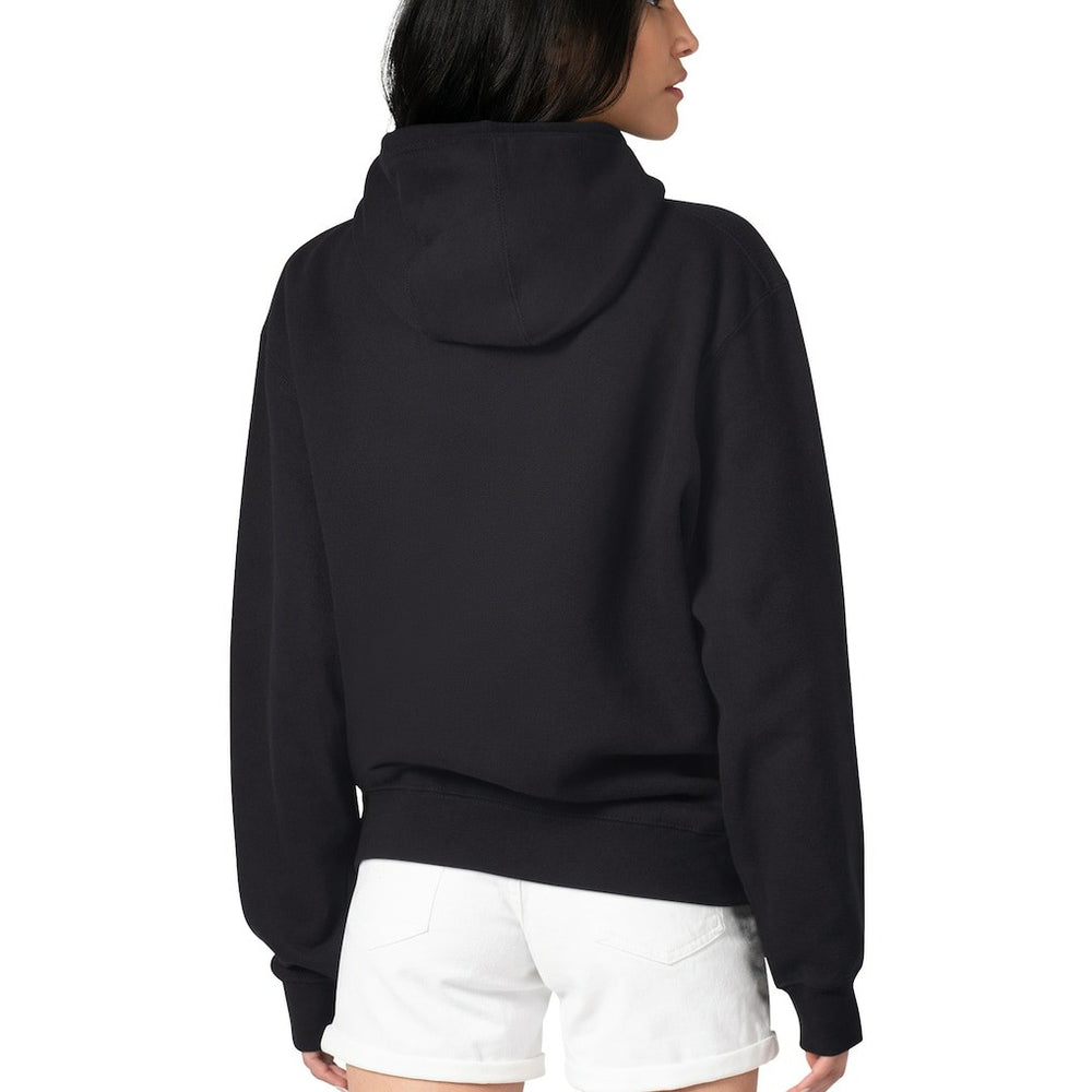Washington Commanders G-III 4Her by Carl Banks Women's Flowers Team Logo Graphic Fleece Pullover Hoodie Black | NFL
