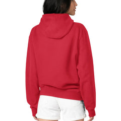 Kansas City Chiefs G-III 4Her by Carl Banks Women's Flowers Team Logo Graphic Fleece Pullover Hoodie Red | NFL