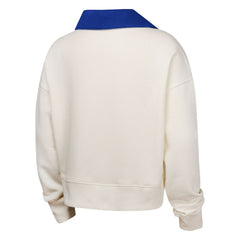 Philadelphia Phillies Girls Youth Ballpark Hit Collared V-Neck Pullover Sweatshirt - MLB