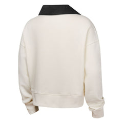 San Francisco Giants Girls Youth Ballpark Hit Collared V-Neck Pullover Sweatshirt - MLB