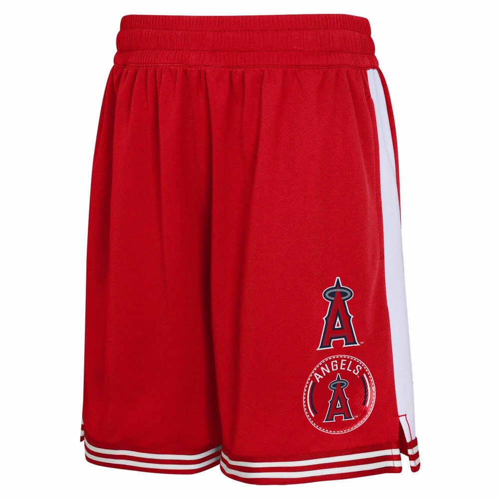 Los Angeles Angels Youth Infielder Shorts - MLB