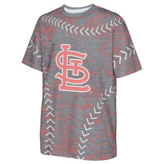 St. Louis Cardinals Youth Slide Score Bold T-Shirt - MLB