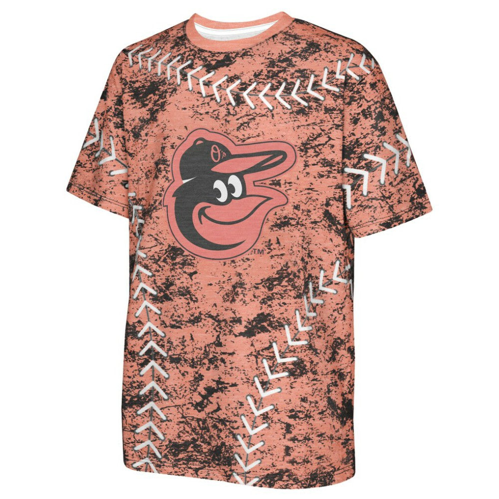 Baltimore Orioles Youth Slide Score Bold T-Shirt - MLB
