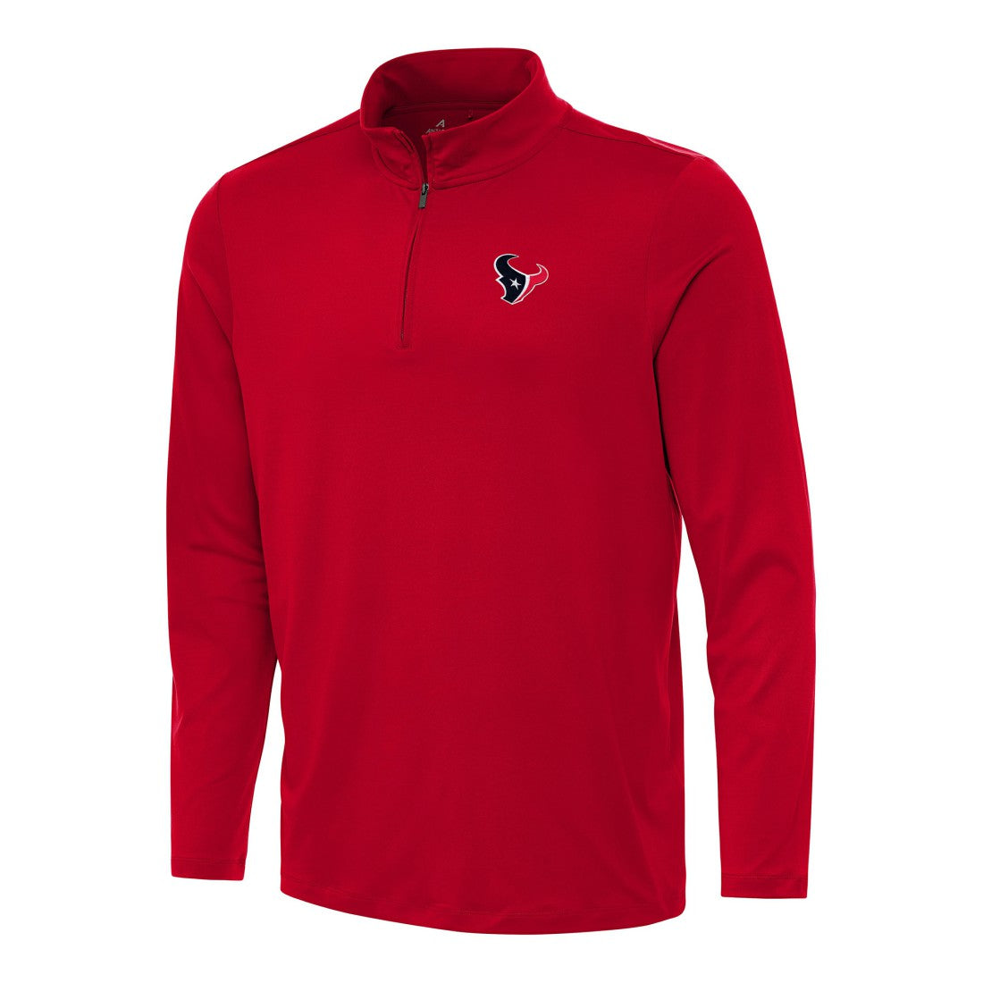 Houston Texans Antigua Reprocess Quarter-Zip Top Red | NFL