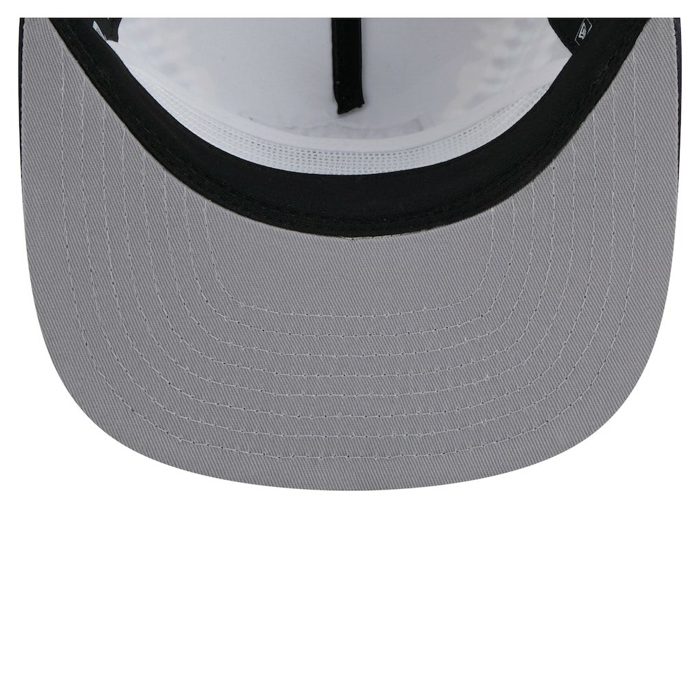 Las Vegas Raiders New Era Throwback Dye Golfer Snapback Hat Gray/Black | NFL