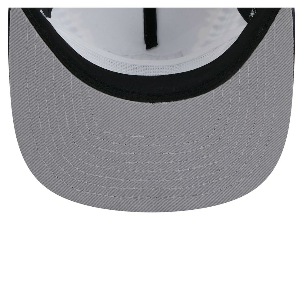 Las Vegas Raiders New Era Throwback Dye Golfer Snapback Hat Gray/Black | NFL
