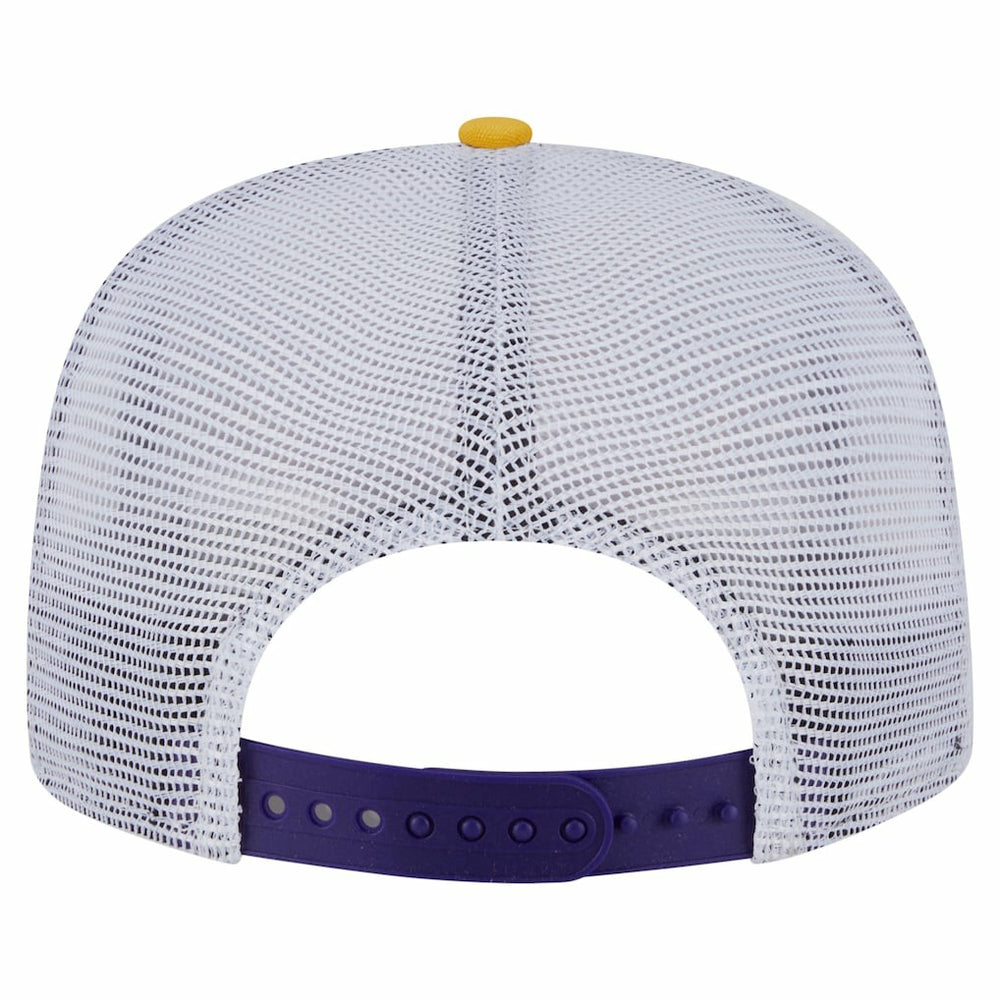 Minnesota Vikings New Era Throwback Dye Golfer Snapback Hat Gold/Purple | NFL