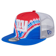 New York Giants New Era Throwback Dye Golfer Snapback Hat Red/Royal | NFL