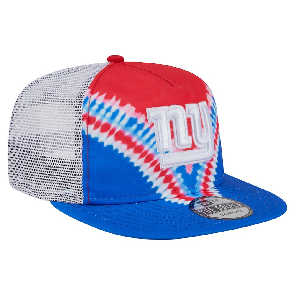 New York Giants New Era Throwback Dye Golfer Snapback Hat Red/Royal | NFL