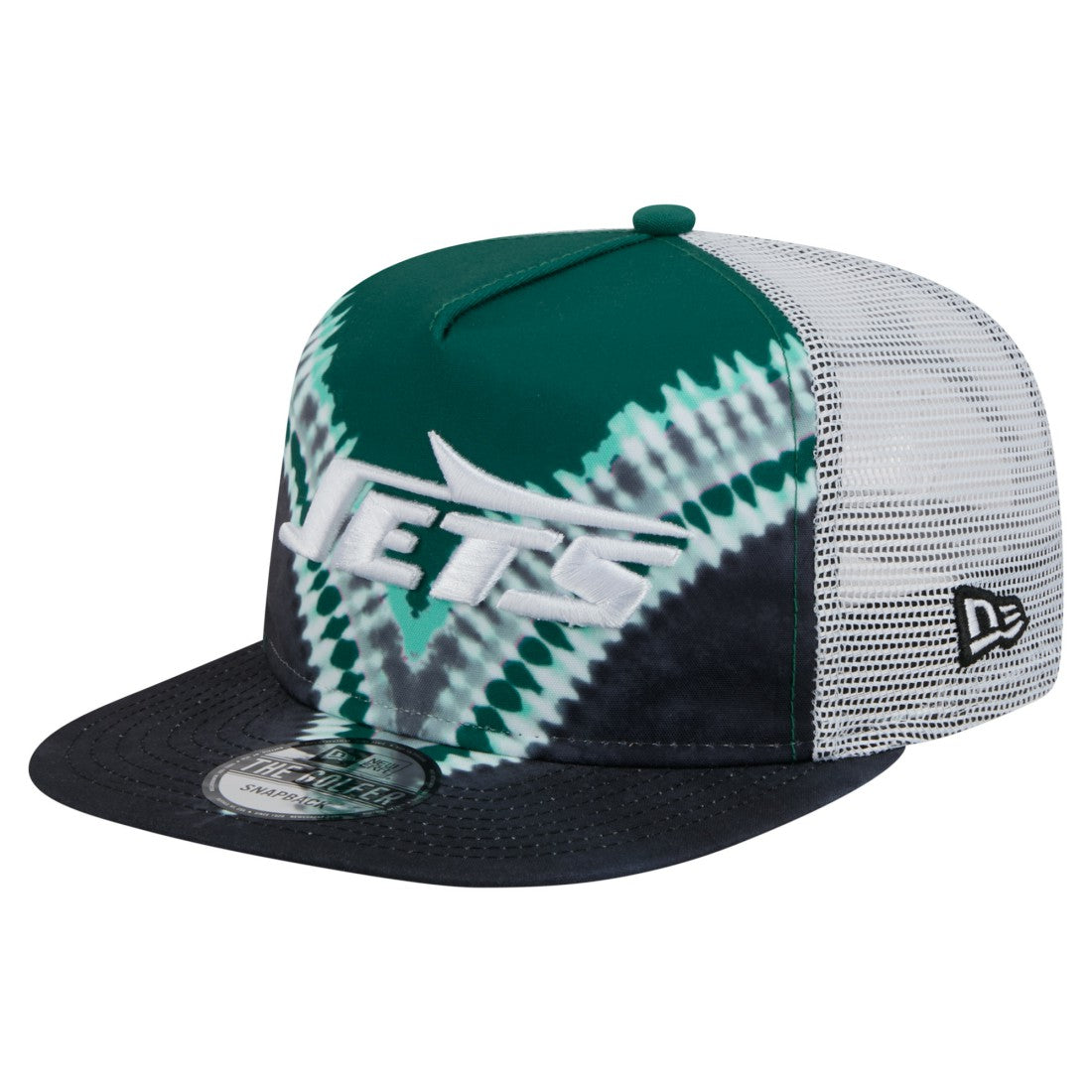 New York Jets New Era Throwback Dye Golfer Snapback Hat Green/Black | NFL