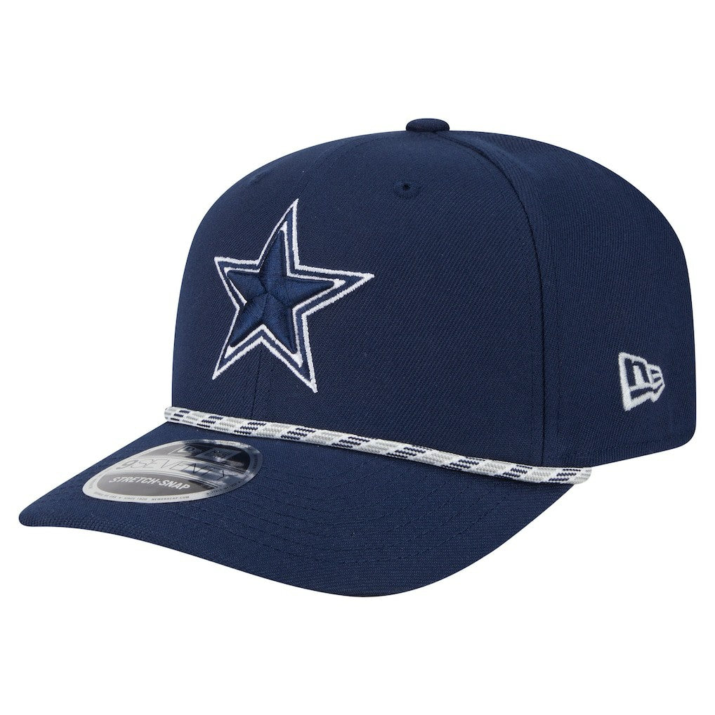 Dallas Cowboys New Era Gameday Multi Rope 9SEVENTY Stretch-Snap Hat Navy | NFL