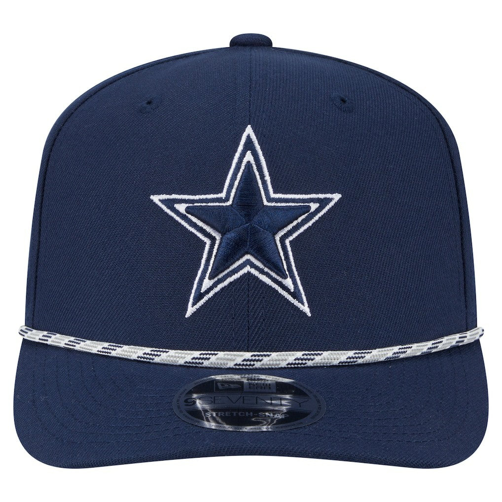 Dallas Cowboys New Era Gameday Multi Rope 9SEVENTY Stretch-Snap Hat Navy | NFL