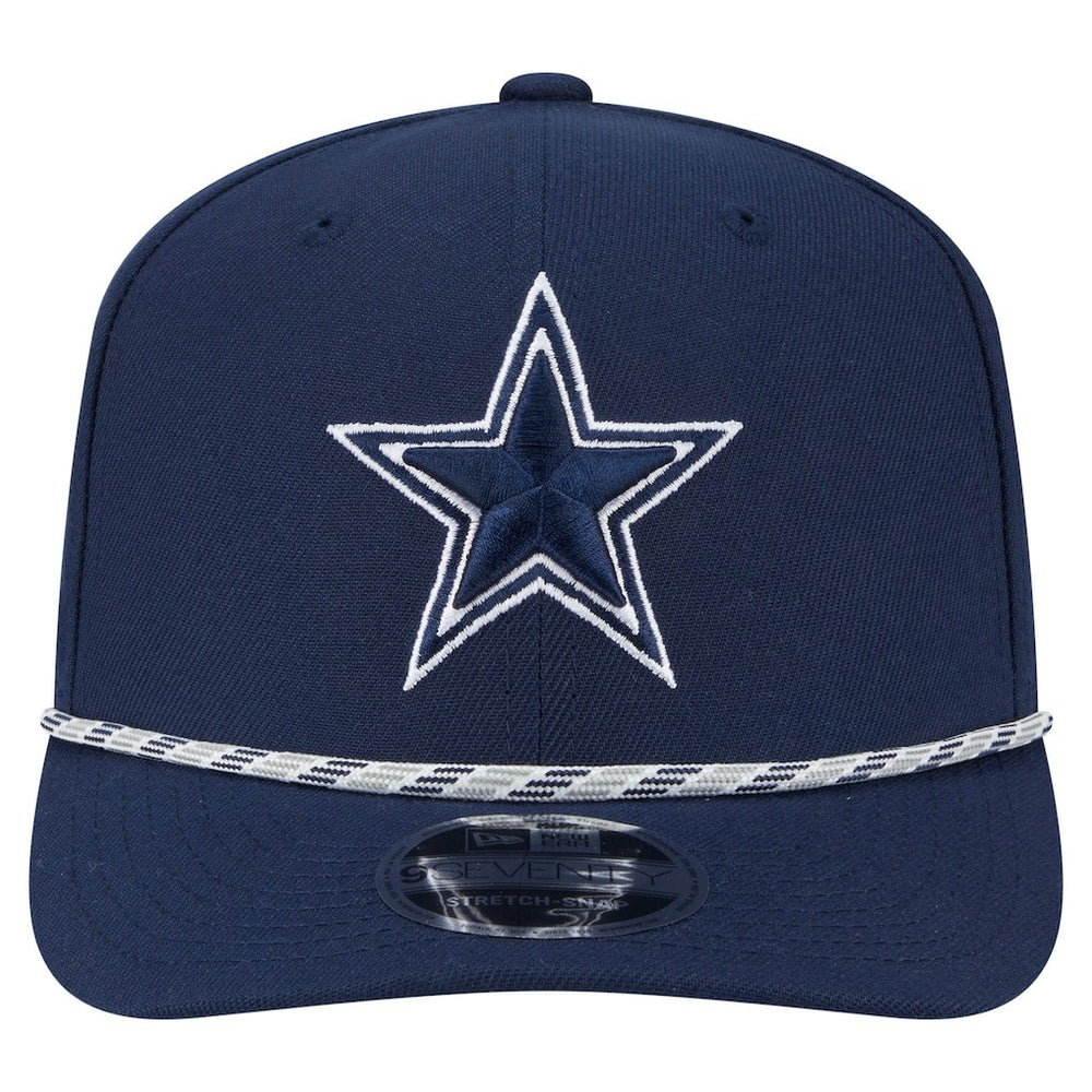 Dallas Cowboys New Era Gameday Multi Rope 9SEVENTY Stretch-Snap Hat Navy | NFL