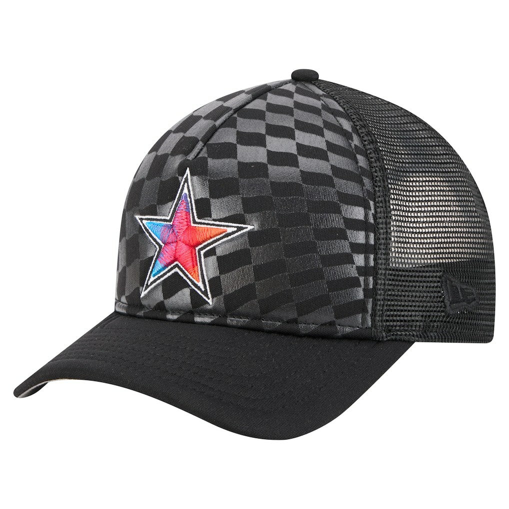 Dallas Cowboys New Era Gradient 9FORTY Adjustable Hat Black | NFL