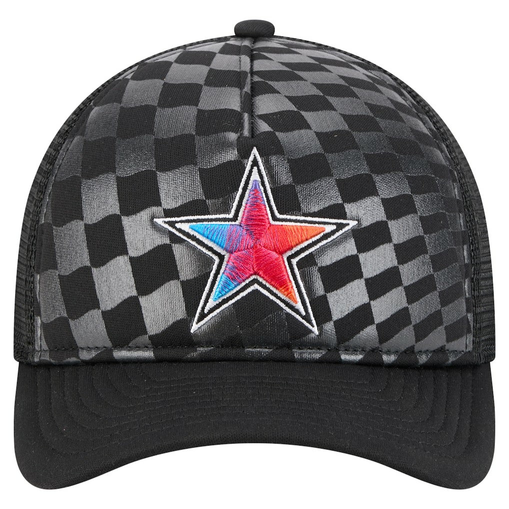 Dallas Cowboys New Era Gradient 9FORTY Adjustable Hat Black | NFL