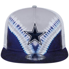 Dallas Cowboys New Era Throwback Dye Golfer Snapback Hat Gray/Navy | NFL