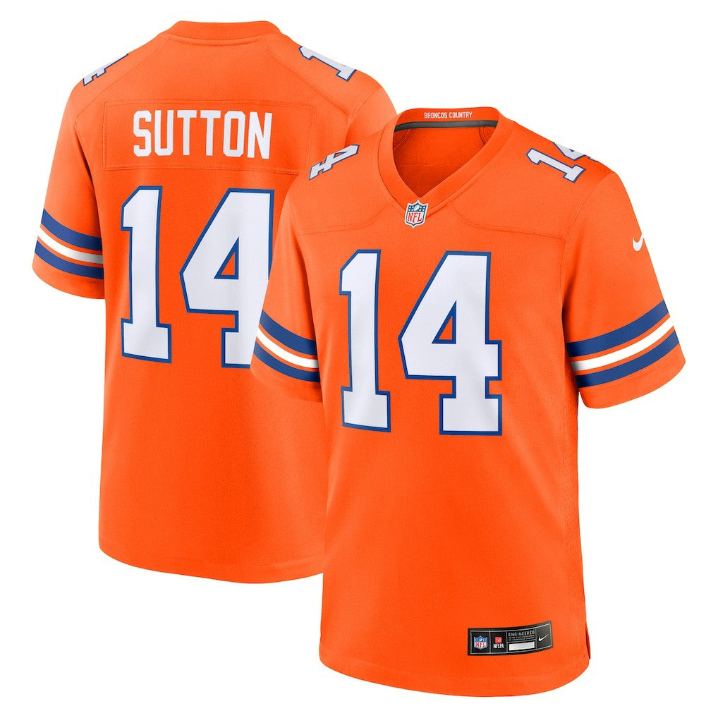 Courtland Sutton Denver Broncos Alternate Game Jersey Orange | Nike for Sale