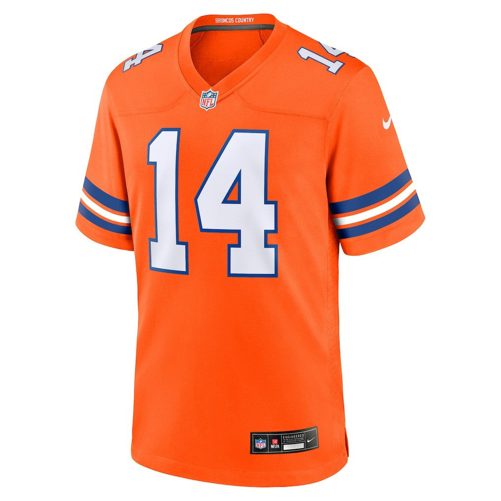 Courtland Sutton Denver Broncos Alternate Game Jersey Orange | Nike for Sale