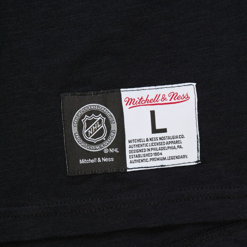 Utah Hockey Club Mitchell & Ness Legendary Slub Long Sleeve Raglan T-Shirt - Black/Light Blue - NHL