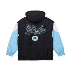 Utah Hockey Club Mitchell & Ness Retro Anorak Half-Zip Jacket - Black - NHL