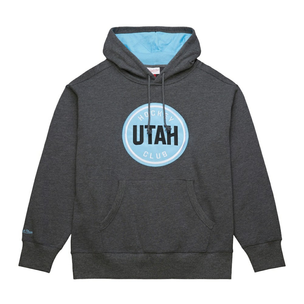 Utah Hockey Club Mitchell & Ness Playoff Pullover Hoodie - Anthracite - NHL