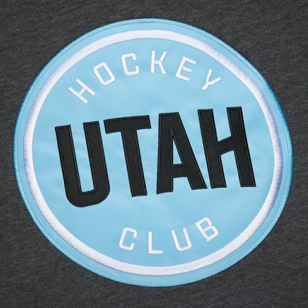 Utah Hockey Club Mitchell & Ness Playoff Pullover Hoodie - Anthracite - NHL