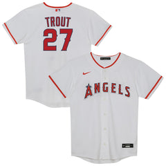 Mike Trout Los Angeles Angels Nike Preschool Home Replica Player Jersey - MLB