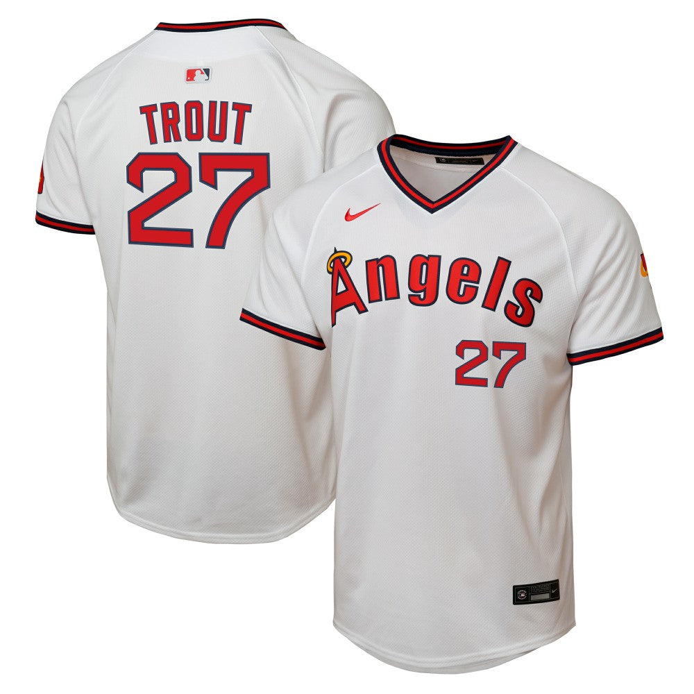 Mike Trout Los Angeles Angels Nike Youth Alternate 2 Limited Player Jersey - MLB
